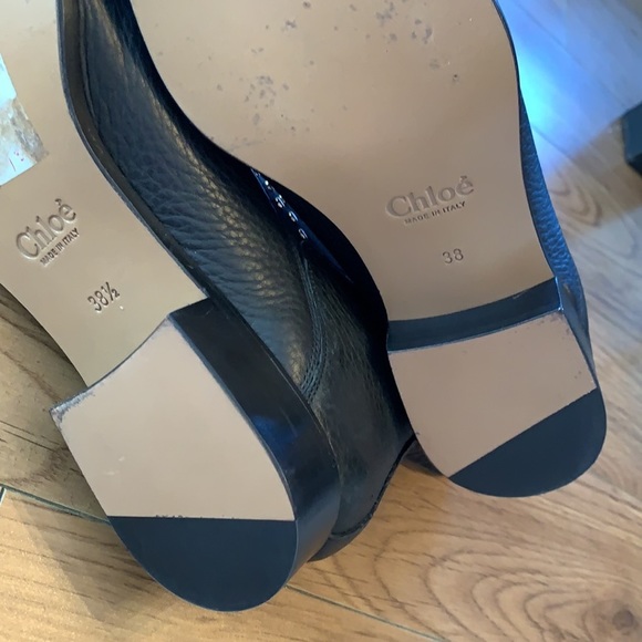 💕x2HP💕Chloe Studded Leather Chelsea black Boots - Picture 14 of 16